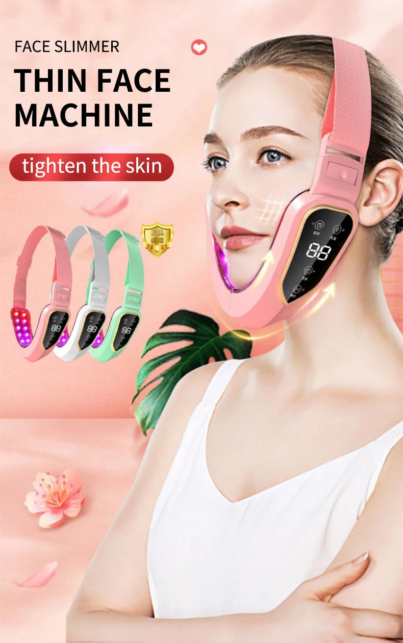 V-Face LED Lifting Device — Anti-Aging Skin Tightening Massager